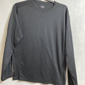 MARMOT MEN'S BLACK‎ PULLOVER LONG SLEEVE T-SHIRT SZ XXL